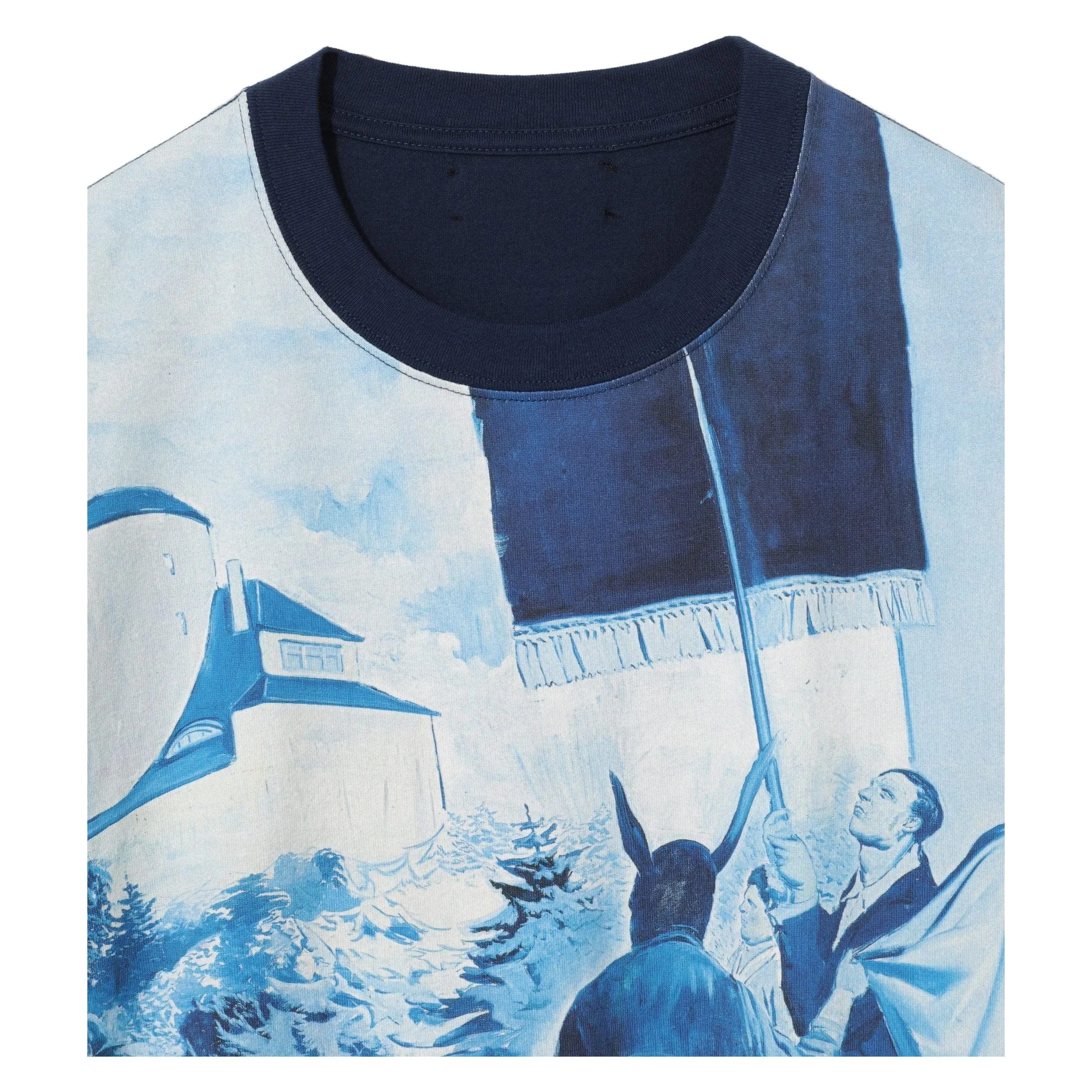 Undercover SS24 Navy Graphic Tee sold by Anastasia product image thumbnail 3