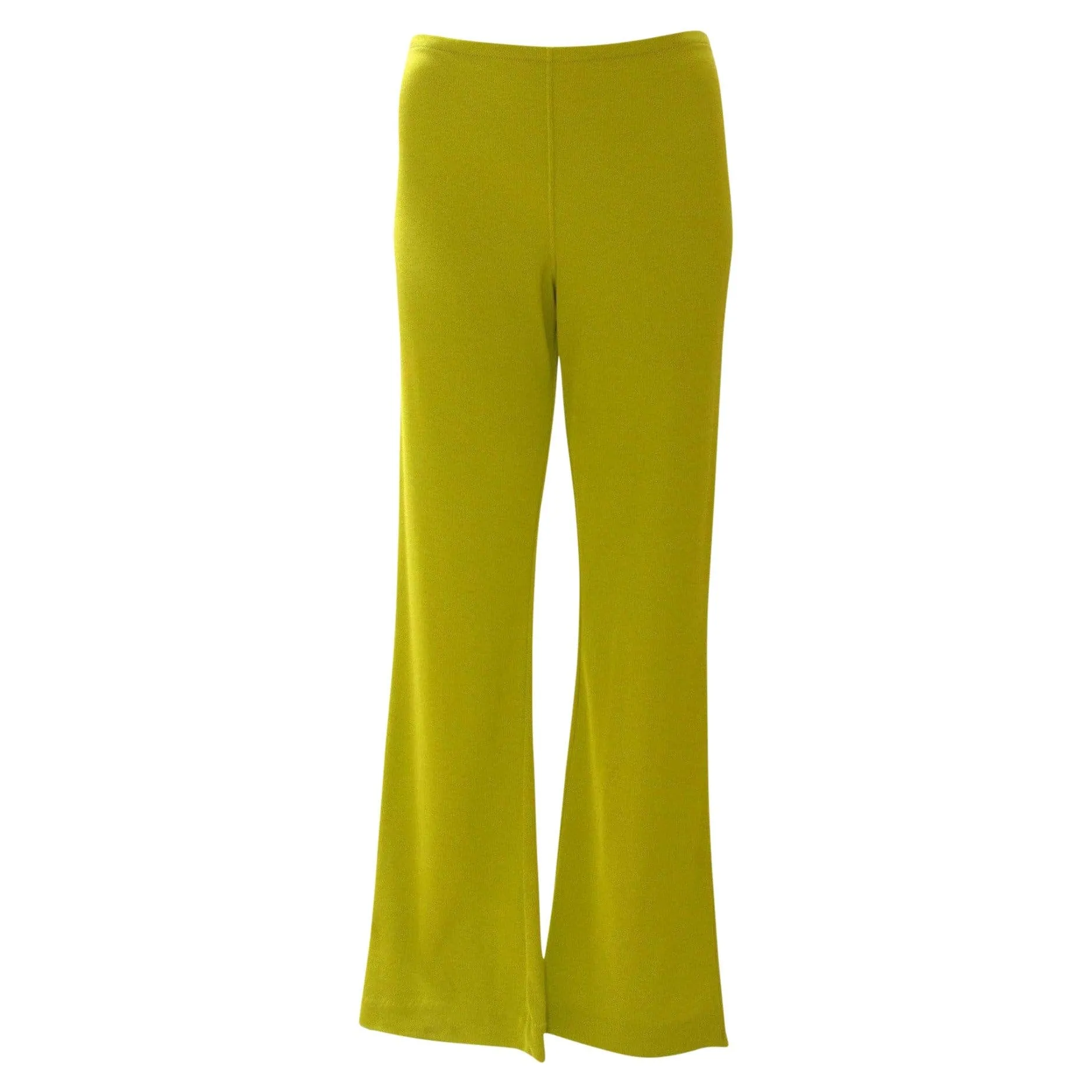 Matsuda Vintage Chartreuse Stretch Pant sold by Anastasia