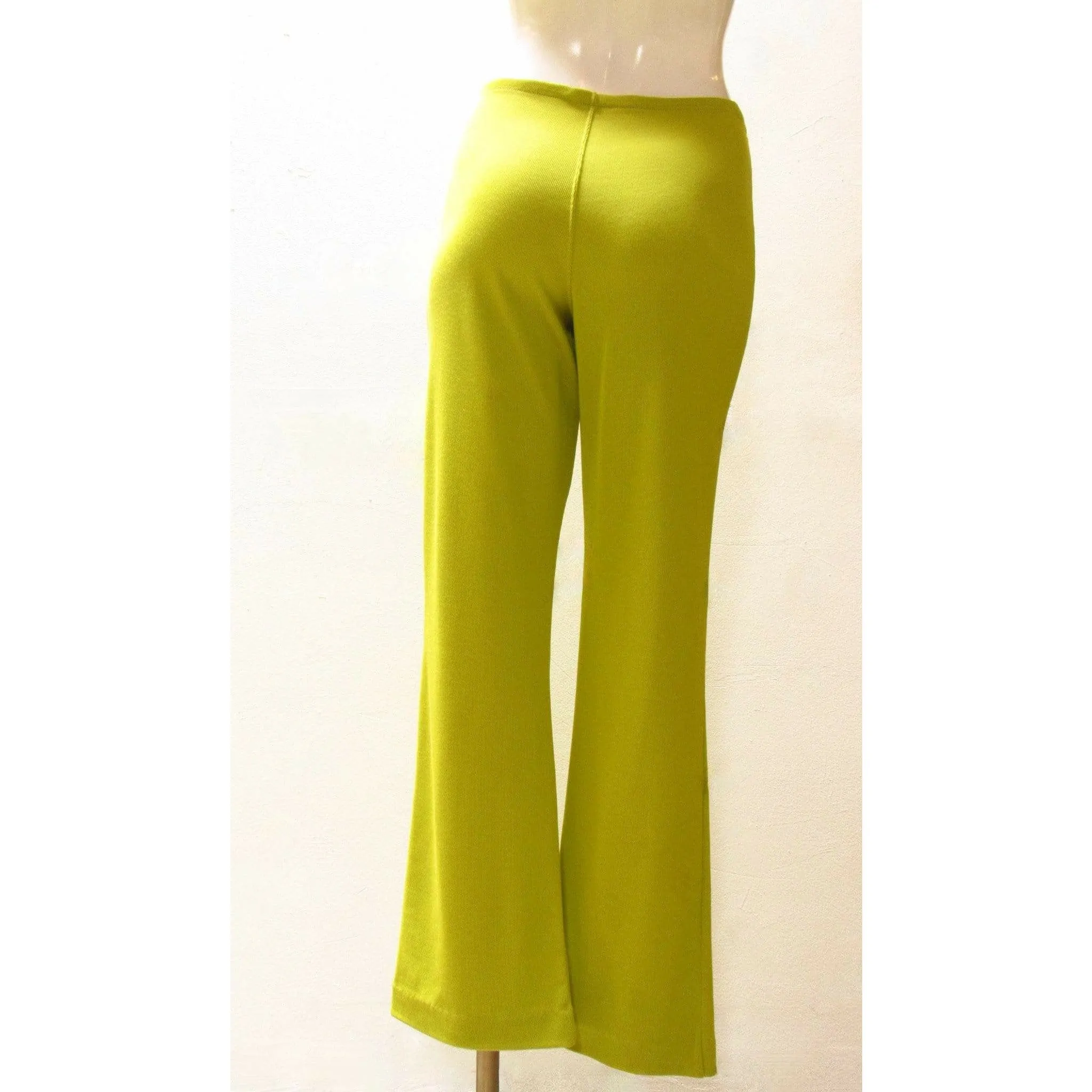 Matsuda Vintage Chartreuse Stretch Pant sold by Anastasia product image thumbnail 2