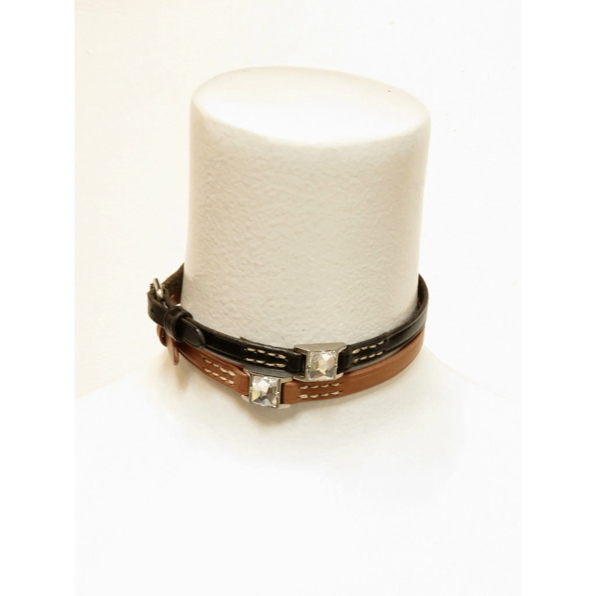 Undercover Less But Better Collar Necklace - Cognac Leather sold by Anastasia product image thumbnail 5