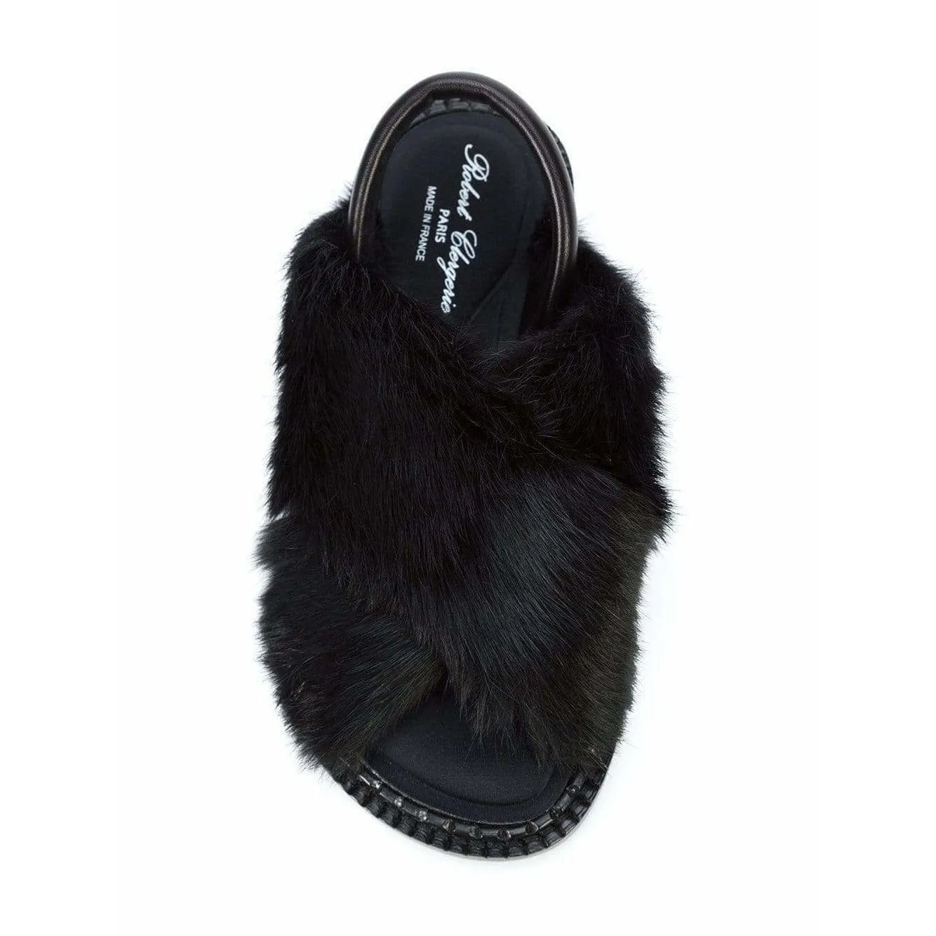 Clergerie Fur Sandals sold by Anastasia product image thumbnail 4