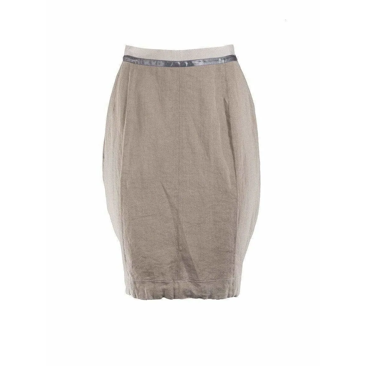 Maison Martin Margiela Iconic Reworked Skirt - Linen Midi Metallic sold by Anastasia product image thumbnail 2