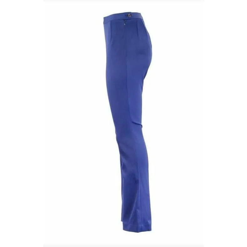 Matsuda Cobalt Blue High Waist Flared Pants sold by Anastasia product image thumbnail 2