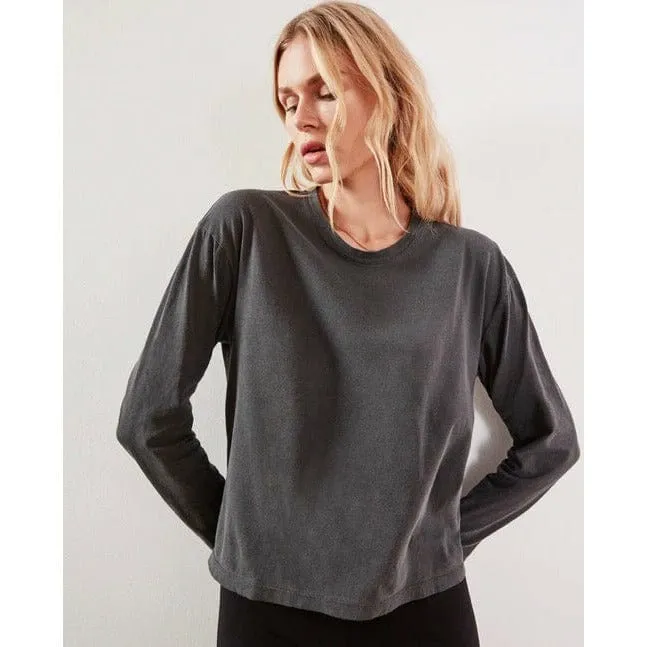James Perse Boxy Long Sleeve Tee sold by Anastasia product image thumbnail 4