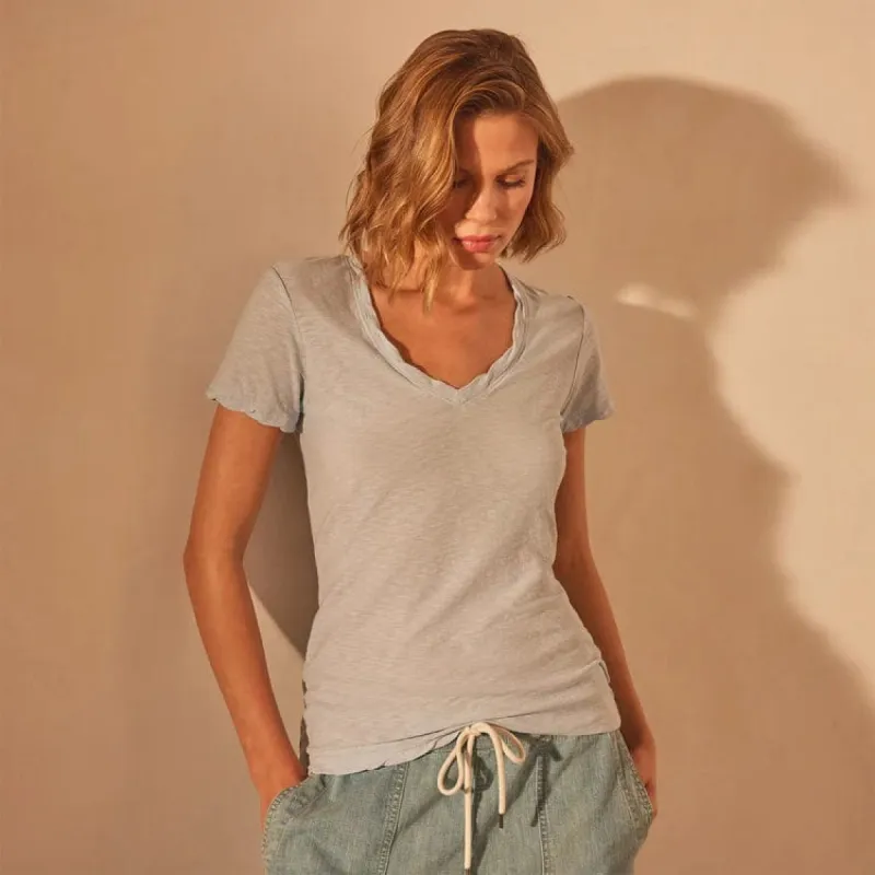 James Perse Casual V Neck Tee sold by Anastasia