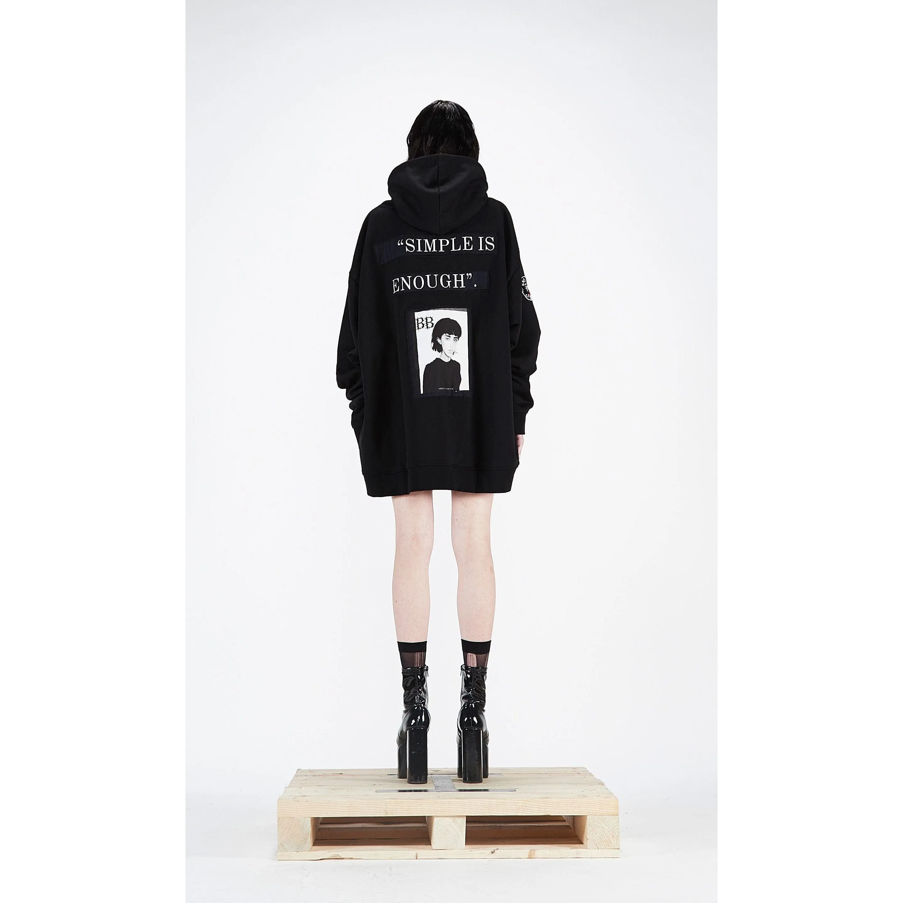 Barbara Bologna Basic Hoodie sold by Anastasia product image thumbnail 2