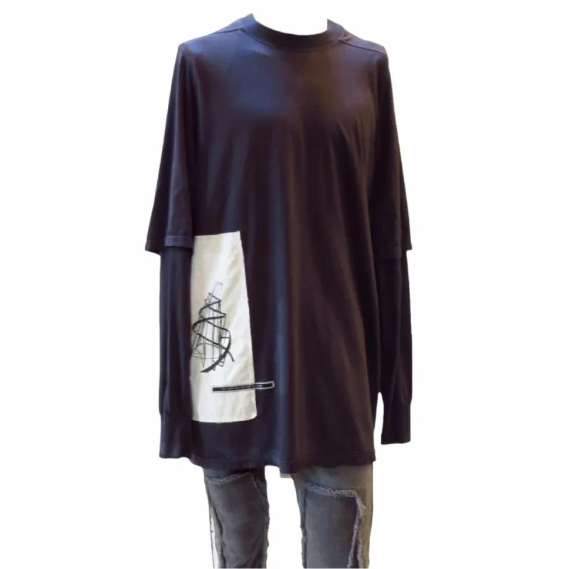 Rick Owens Crewneck Long Sleeve Tee made by Anastasia
