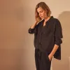 James Perse Garment Dyed Linen Shirt sold by Anastasia