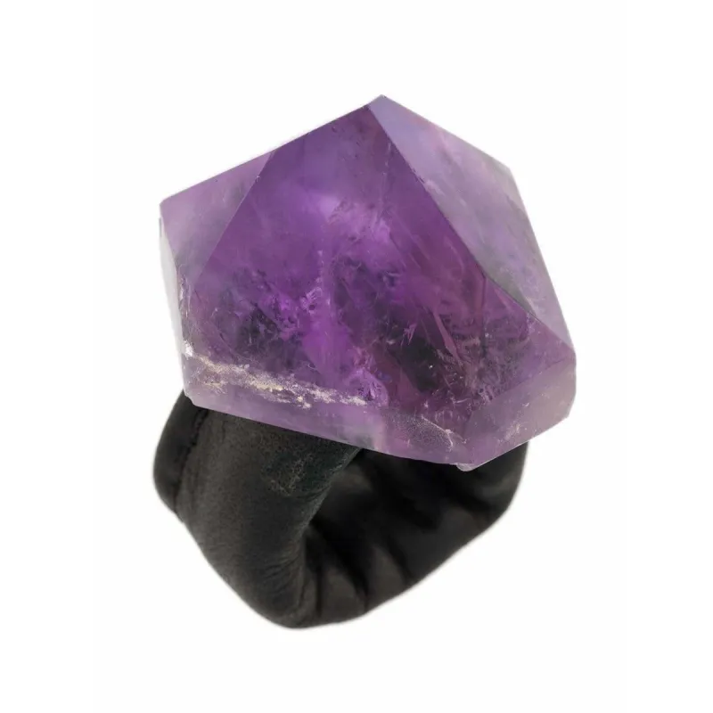 Monies Oversized Amethyst Mountain Ring sold by Anastasia