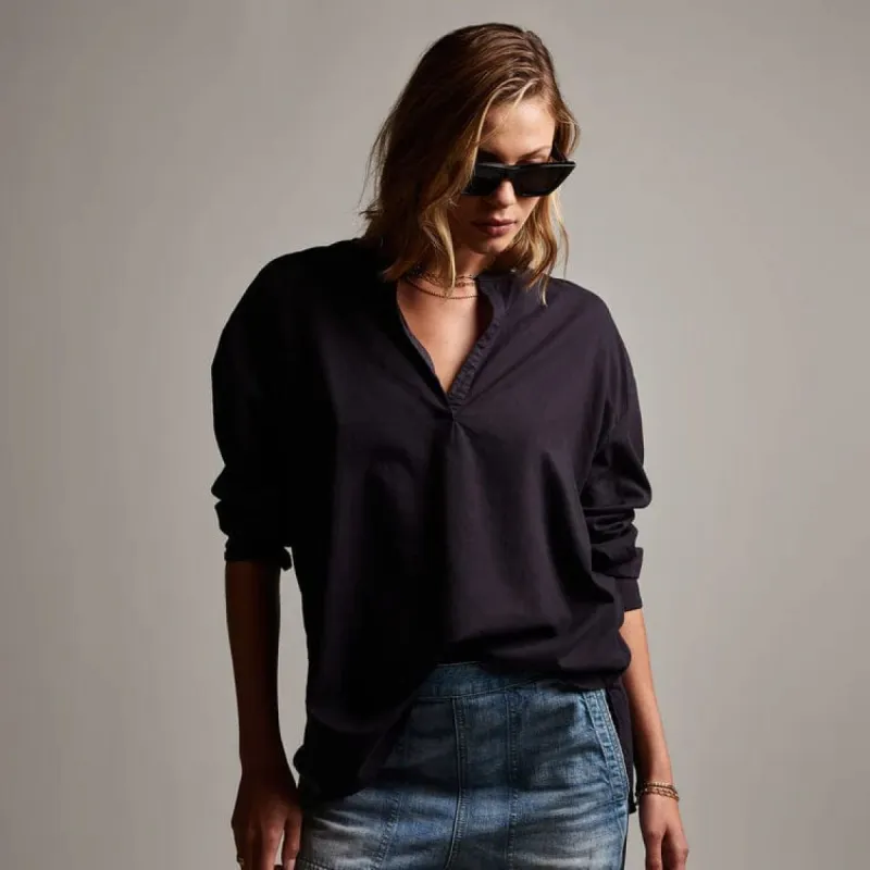 James Perse Bison Tunic Shirt sold by Anastasia