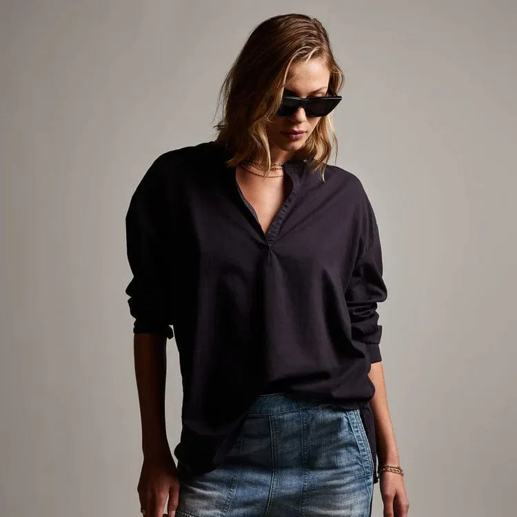 James Perse Bison Tunic Shirt sold by Anastasia