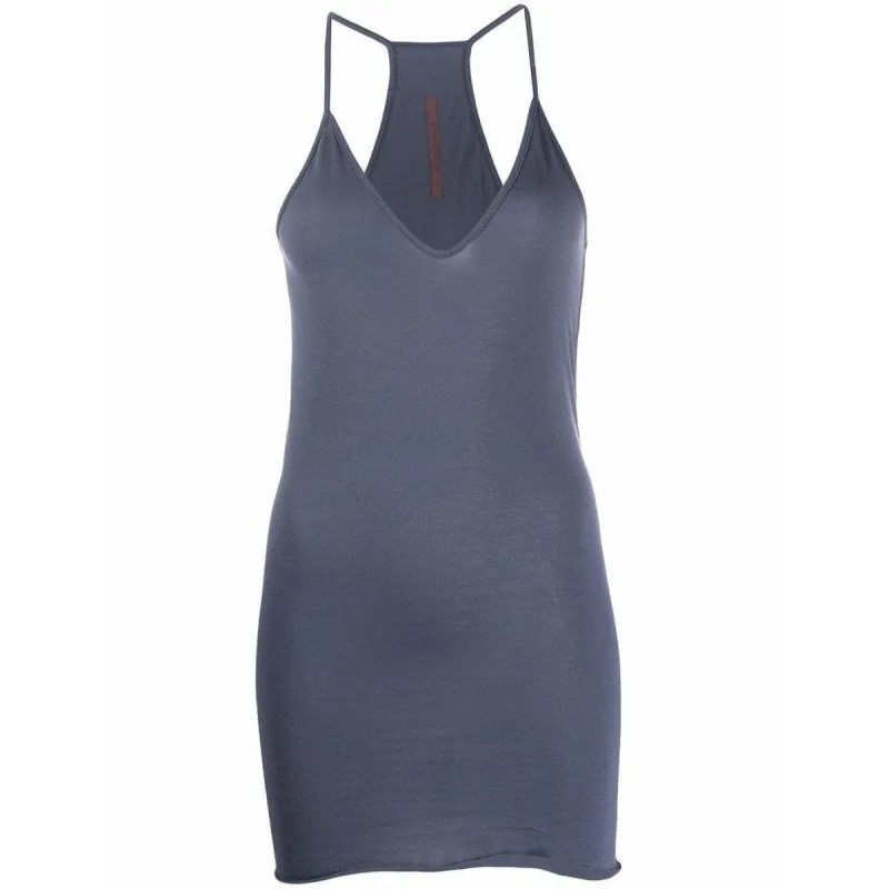 Rick Owens Lilies Tank Top - Slate Cotton Print made by Anastasia
