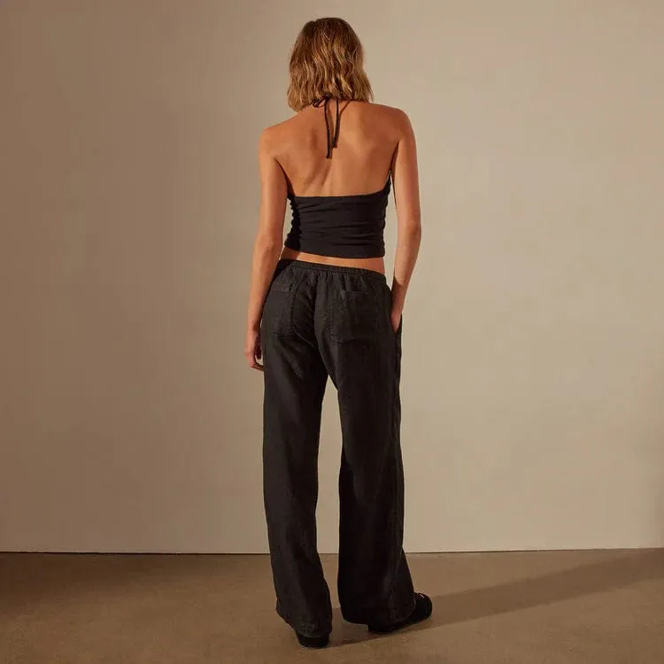 James Perse Wide Leg Relaxed Linen Pant sold by Anastasia product image thumbnail 4