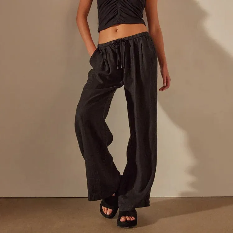 James Perse Wide Leg Relaxed Linen Pant sold by Anastasia product image thumbnail 2