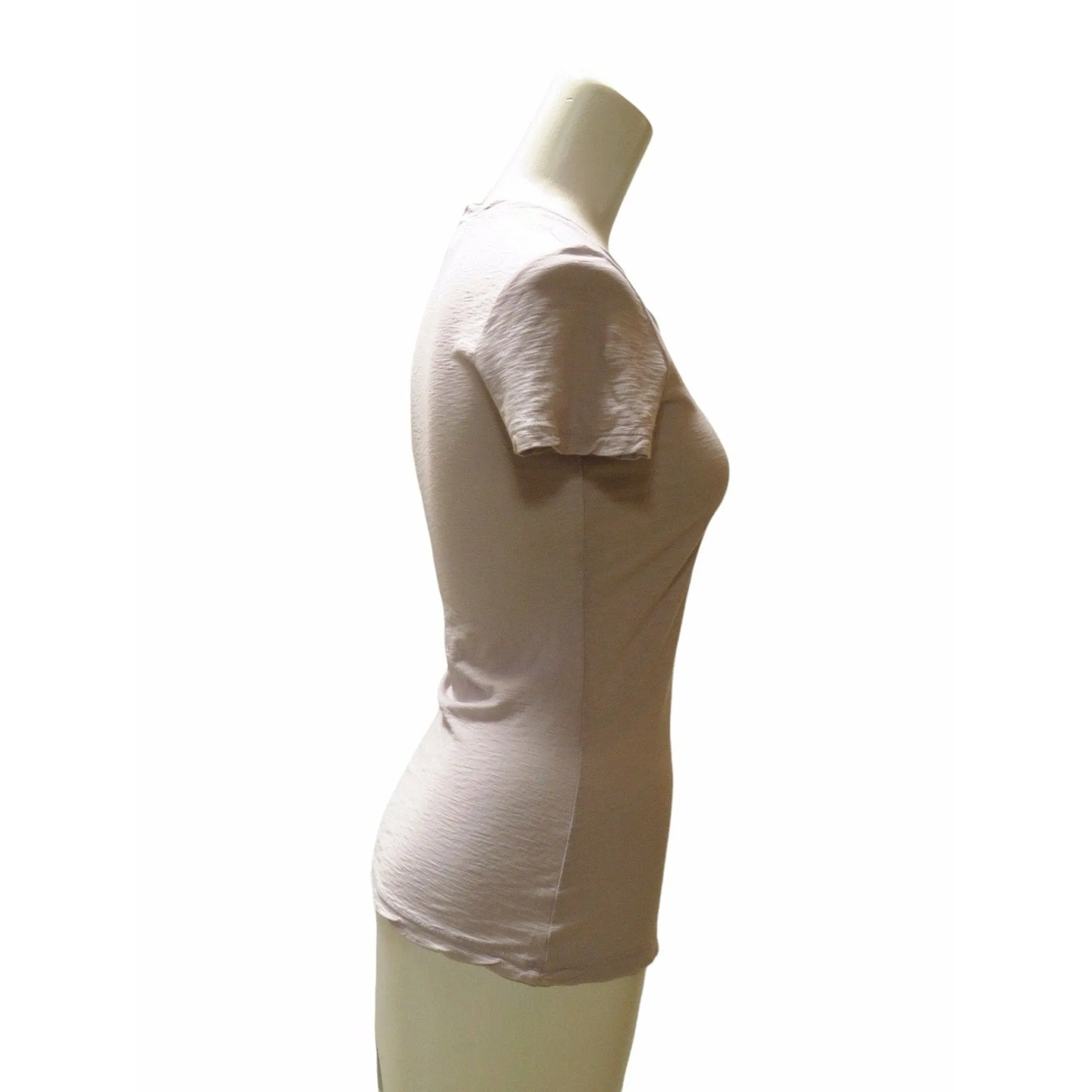 James Perse Casual V-Neck Tee - Cotton Slub Top sold by Anastasia product image thumbnail 5