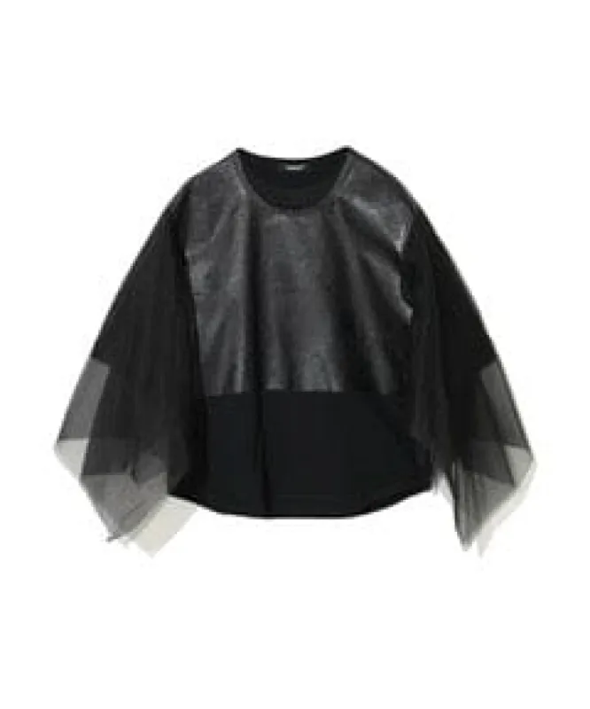 Undercover Cotton /Georgette Layered Top sold by Anastasia