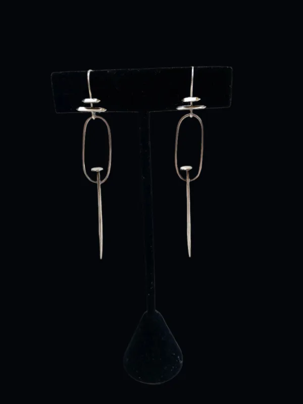 Clous Martelés Earrings made by Anastasia