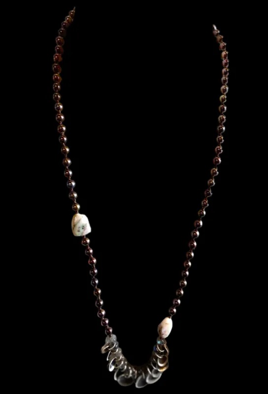 Don't Be Long Necklace made by Anastasia