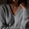 James Perse Cashmere Soft V Sweater sold by Anastasia