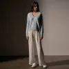 James Perse Cashmere Soft V Sweater sold by Anastasia