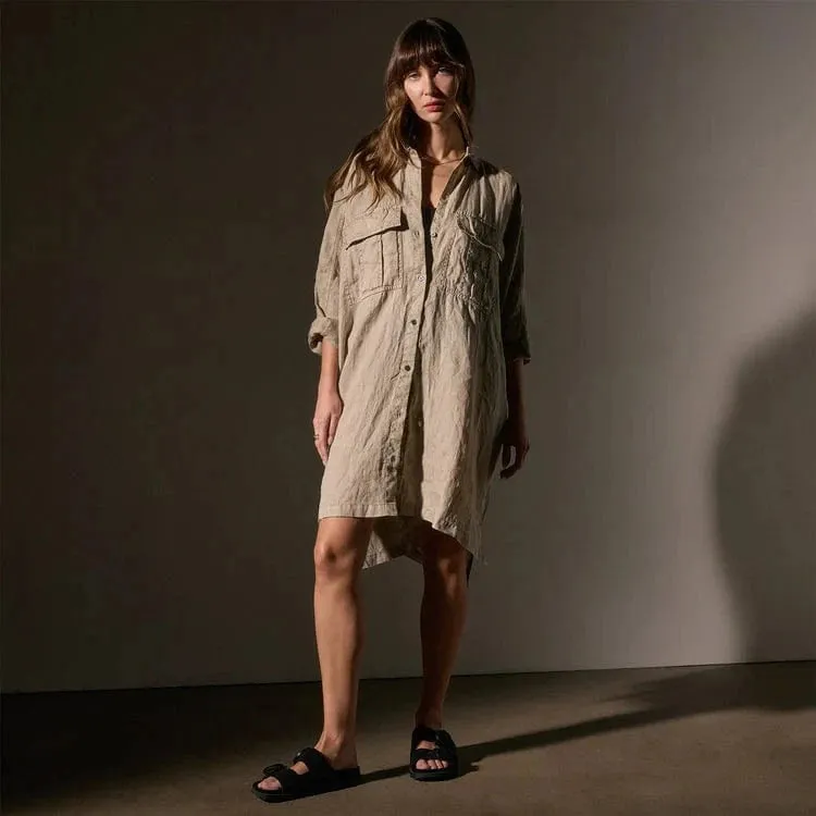 James Perse Pocket Shirt Swing Dress sold by Anastasia product image thumbnail 3