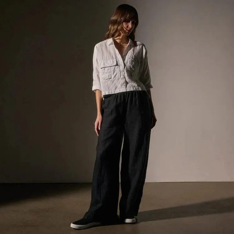 James Perse Pocket Cropped Shirt sold by Anastasia product image thumbnail 5