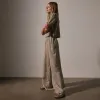 James Perse Lightweight Linen Wide Leg Pant sold by Anastasia