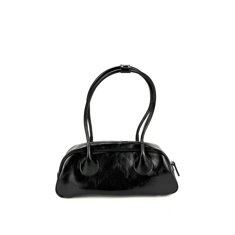 Black small shoulder bag Case Study sold by Anastasia