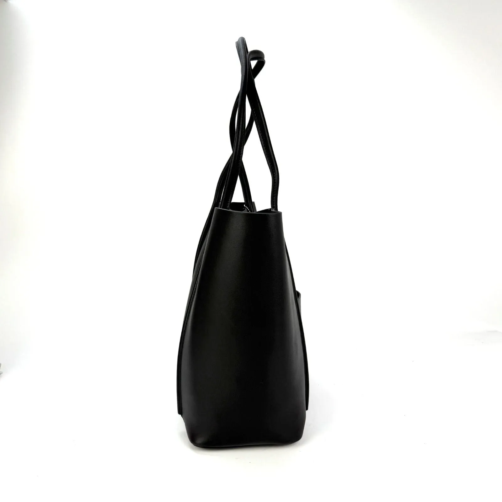 Black shopper tote bag Case Study sold by Anastasia product image thumbnail 2
