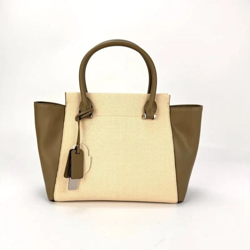 Mini Mix Canvas/leather bag case study sold by Anastasia
