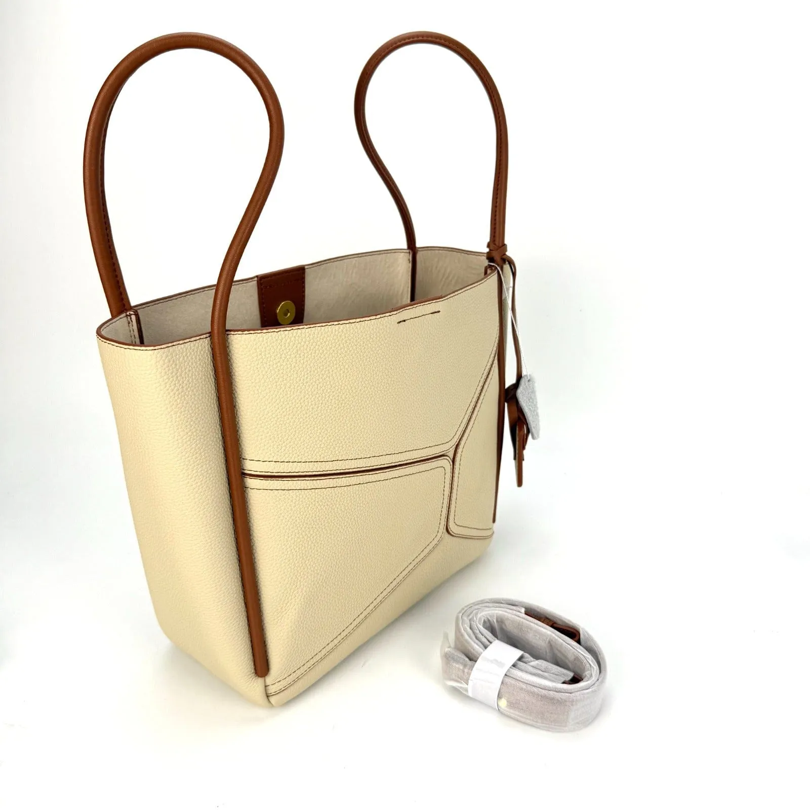 Tote hand bag medium case study sold by Anastasia product image thumbnail 2