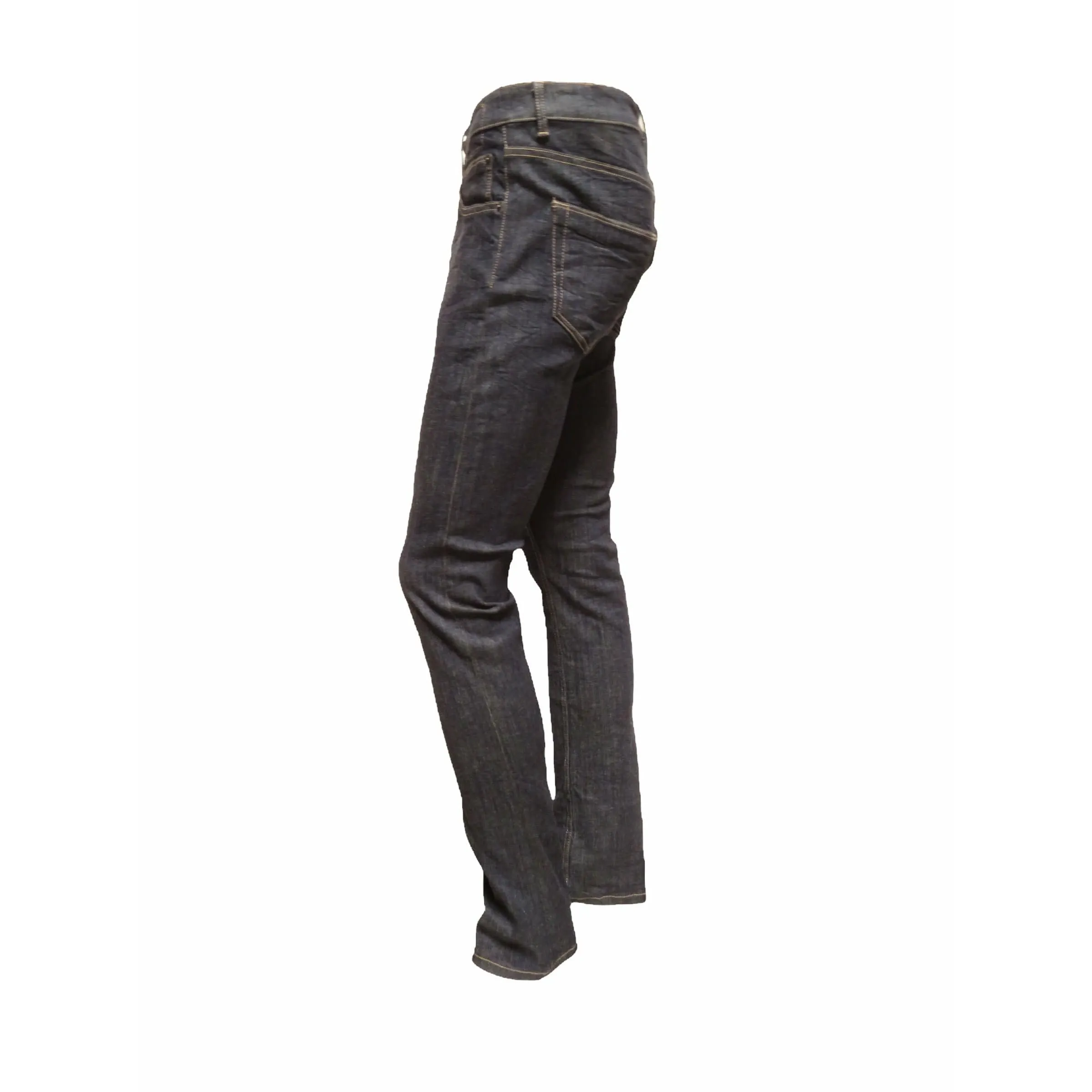 Rick Owens Detroit Cut Denim Pants sold by Anastasia product image thumbnail 2