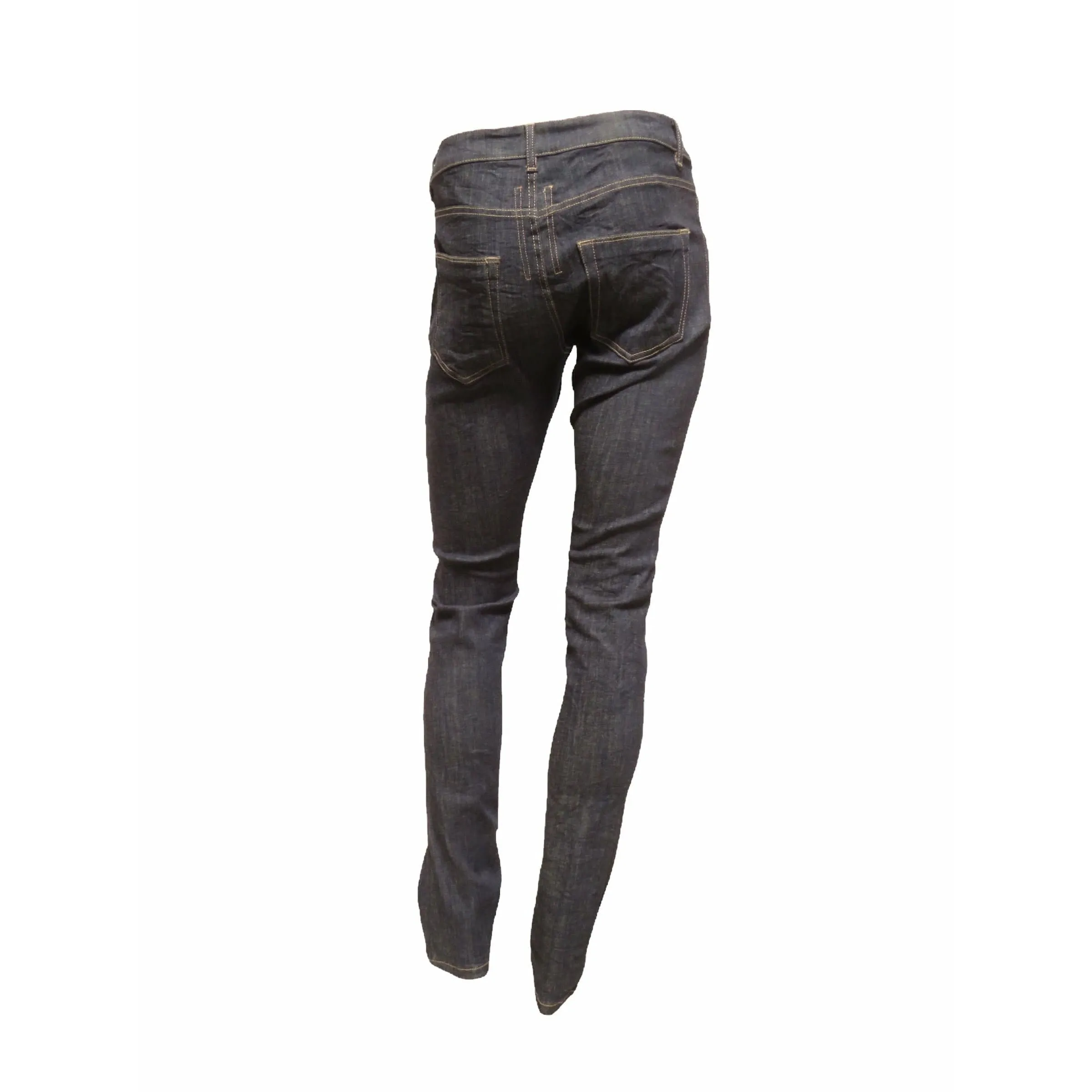 Rick Owens Detroit Cut Denim Pants sold by Anastasia product image thumbnail 3