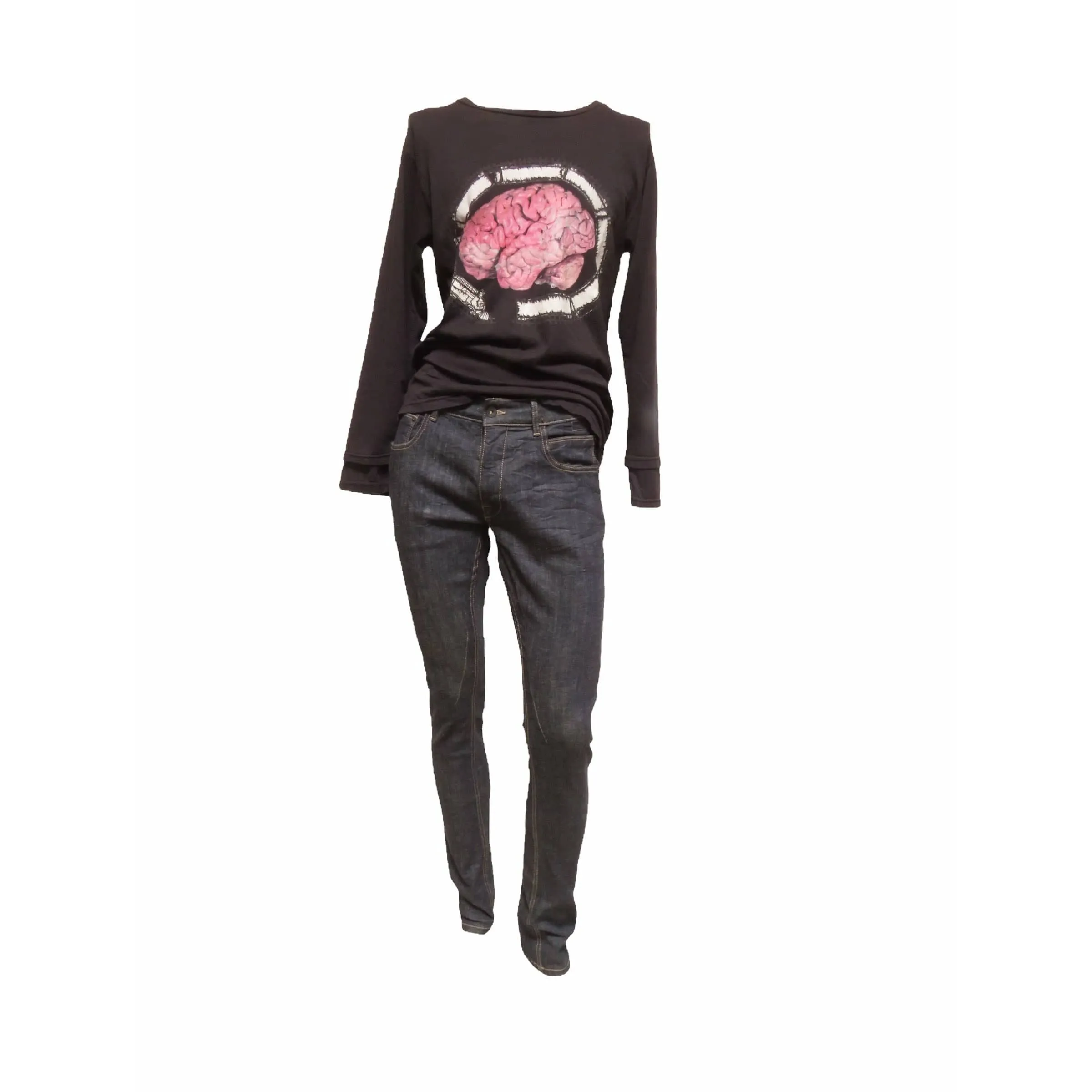 Rick Owens Detroit Cut Denim Pants sold by Anastasia product image thumbnail 5