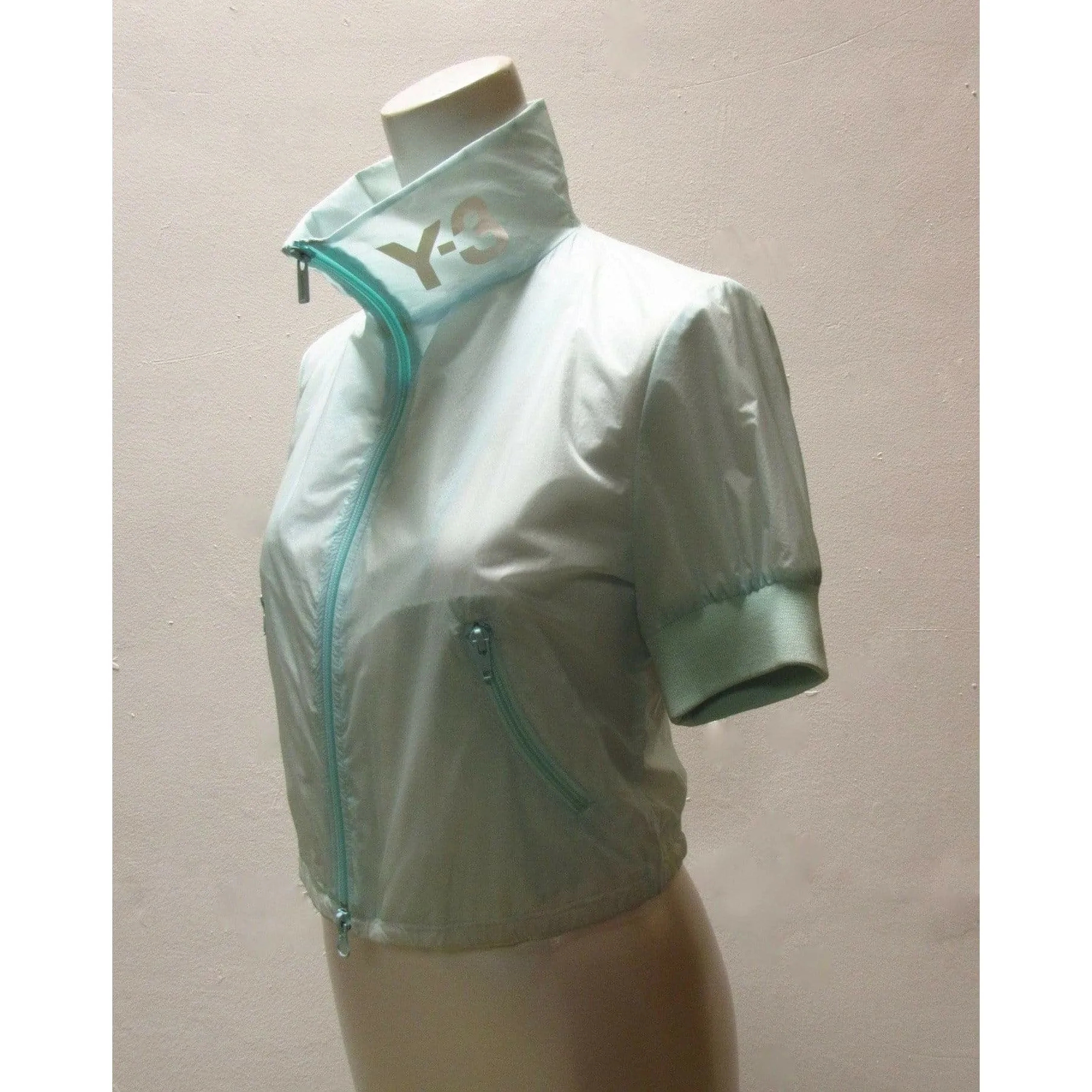 Y-3 Yohji Yamamoto Vapor Cheerleader Jacket - Cropped Mesh Lined sold by Anastasia product image thumbnail 3