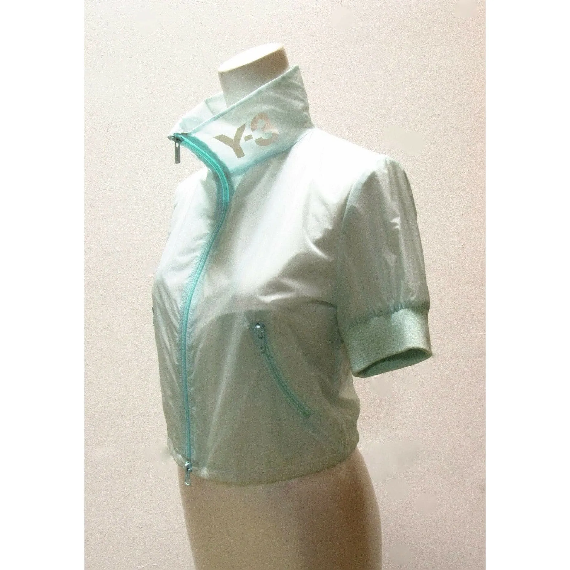 Y-3 Yohji Yamamoto Vapor Cheerleader Jacket - Cropped Mesh Lined sold by Anastasia product image thumbnail 2