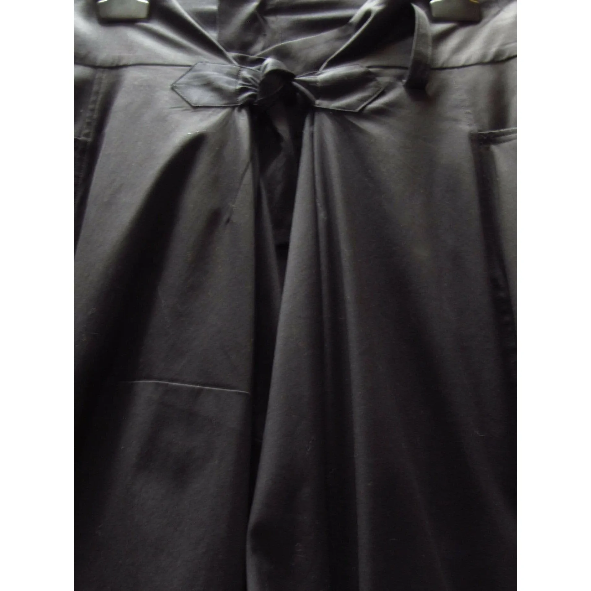 Y-3 Black Oversized Pant sold by Anastasia