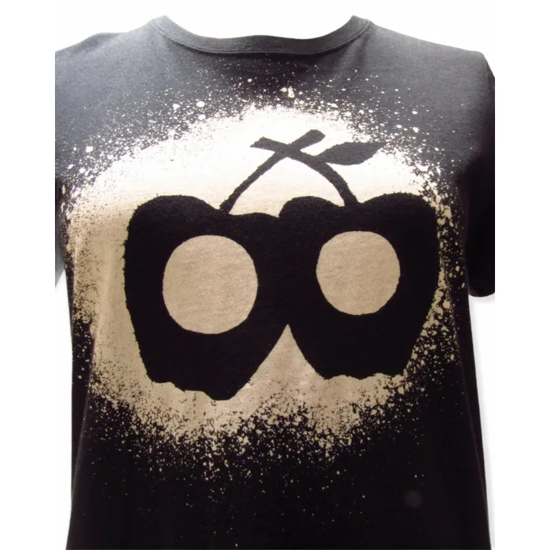 Undercover Apple Eyes Tee - Black Cotton Graphic made by Undercover