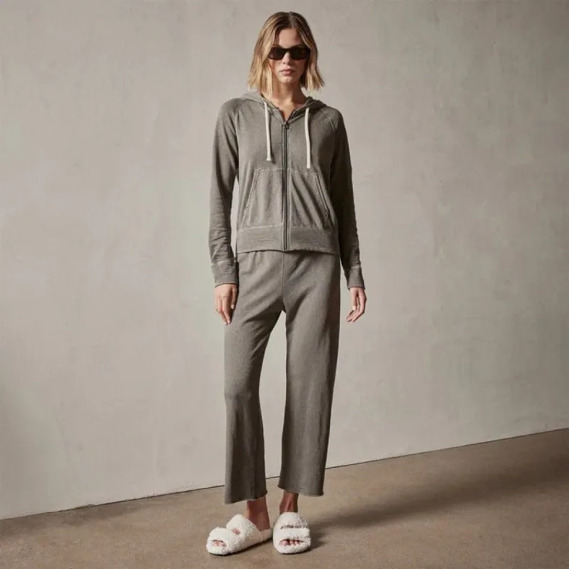 James Perse Vintage French Terry Zip Hoodie sold by Anastasia