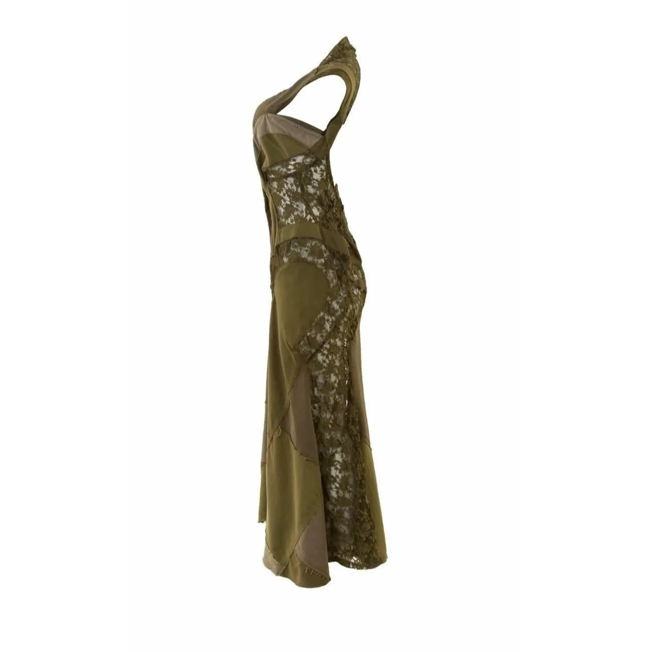 Junya Watanabe Deconstructed Lace Panel Dress sold by Anastasia product image thumbnail 2