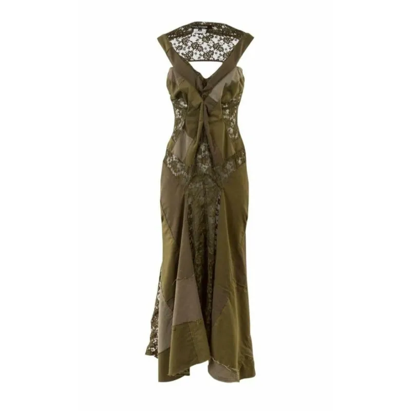 Junya Watanabe Deconstructed Lace Panel Dress made by Junya Watanabe