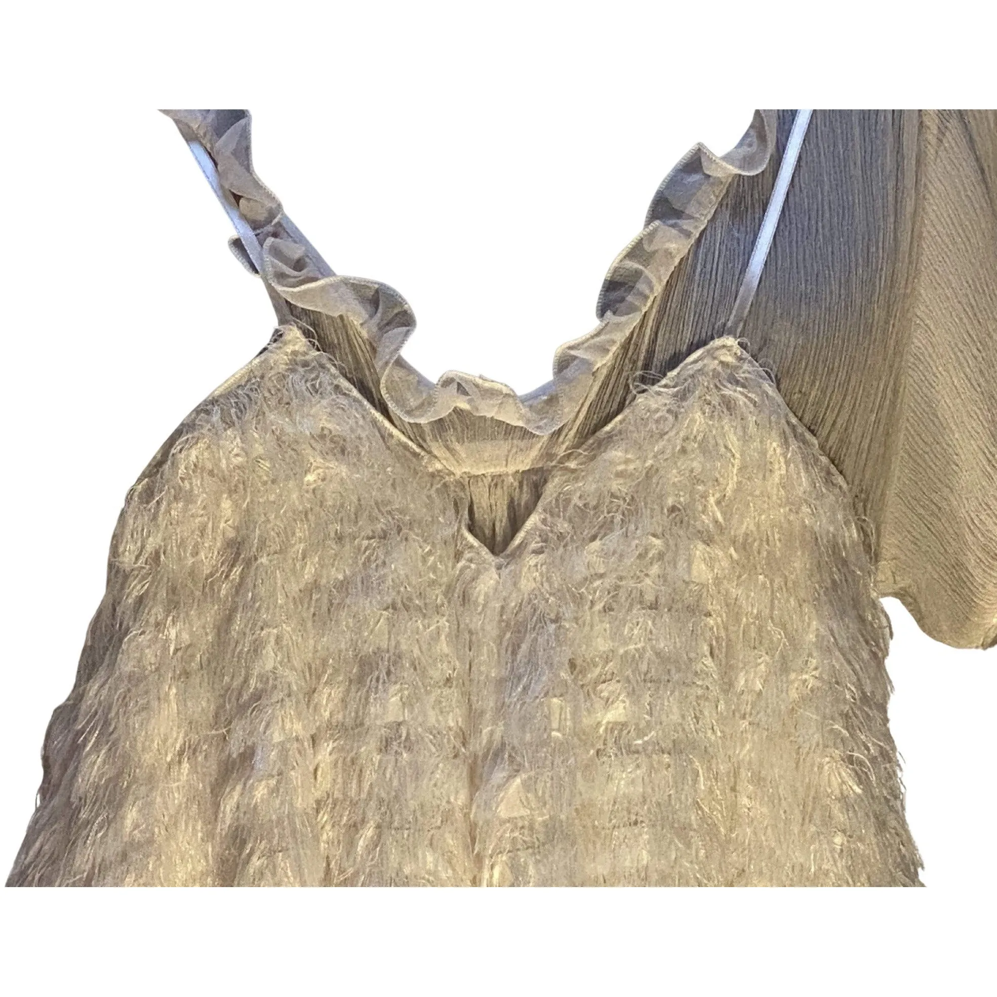 Undercover Vintage Sheer Feather Dress sold by Anastasia product image thumbnail 5