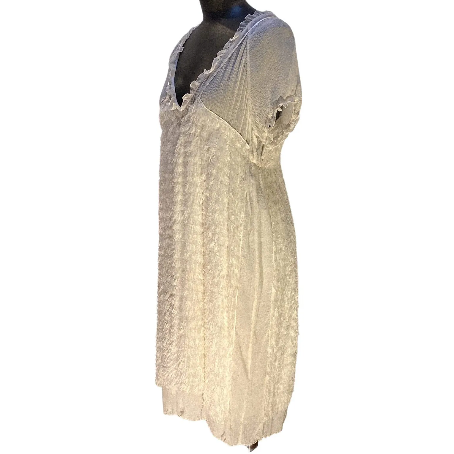 Undercover Vintage Sheer Feather Dress sold by Anastasia product image thumbnail 3