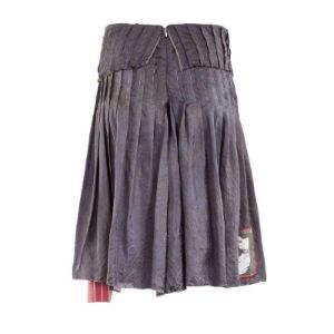Case Study Silk Pleated Midi Skirt sold by Anastasia