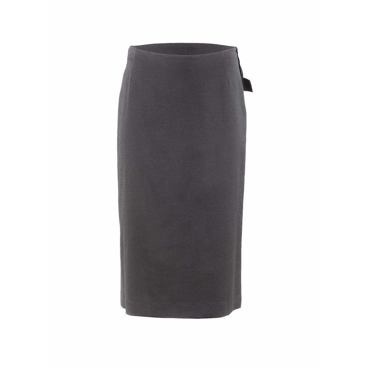 Maison Martin Margiela Mid Length Skirt - Gabardine Side Zip Grey sold by Anastasia