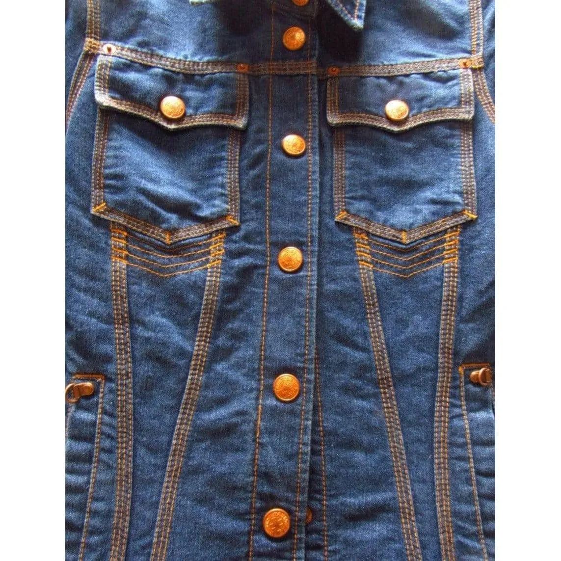 Jean Paul Gaultier Denim Jacket sold by Anastasia product image thumbnail 4