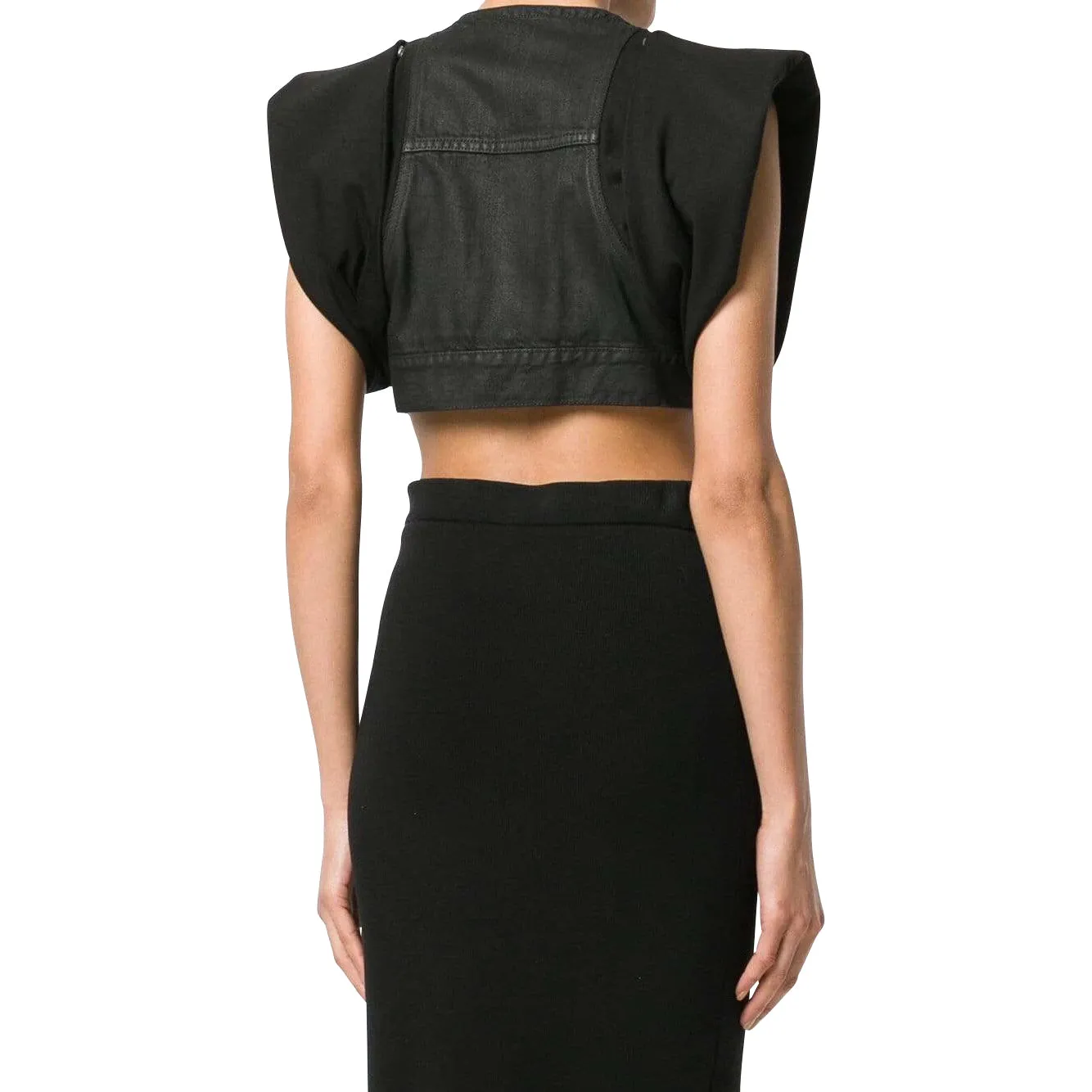 Rick Owens DRKSHDW Crop Jacket sold by Anastasia product image thumbnail 2