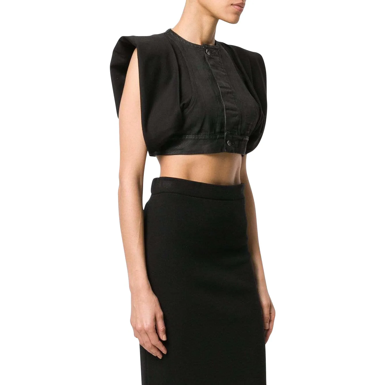 Rick Owens DRKSHDW Crop Jacket sold by Anastasia