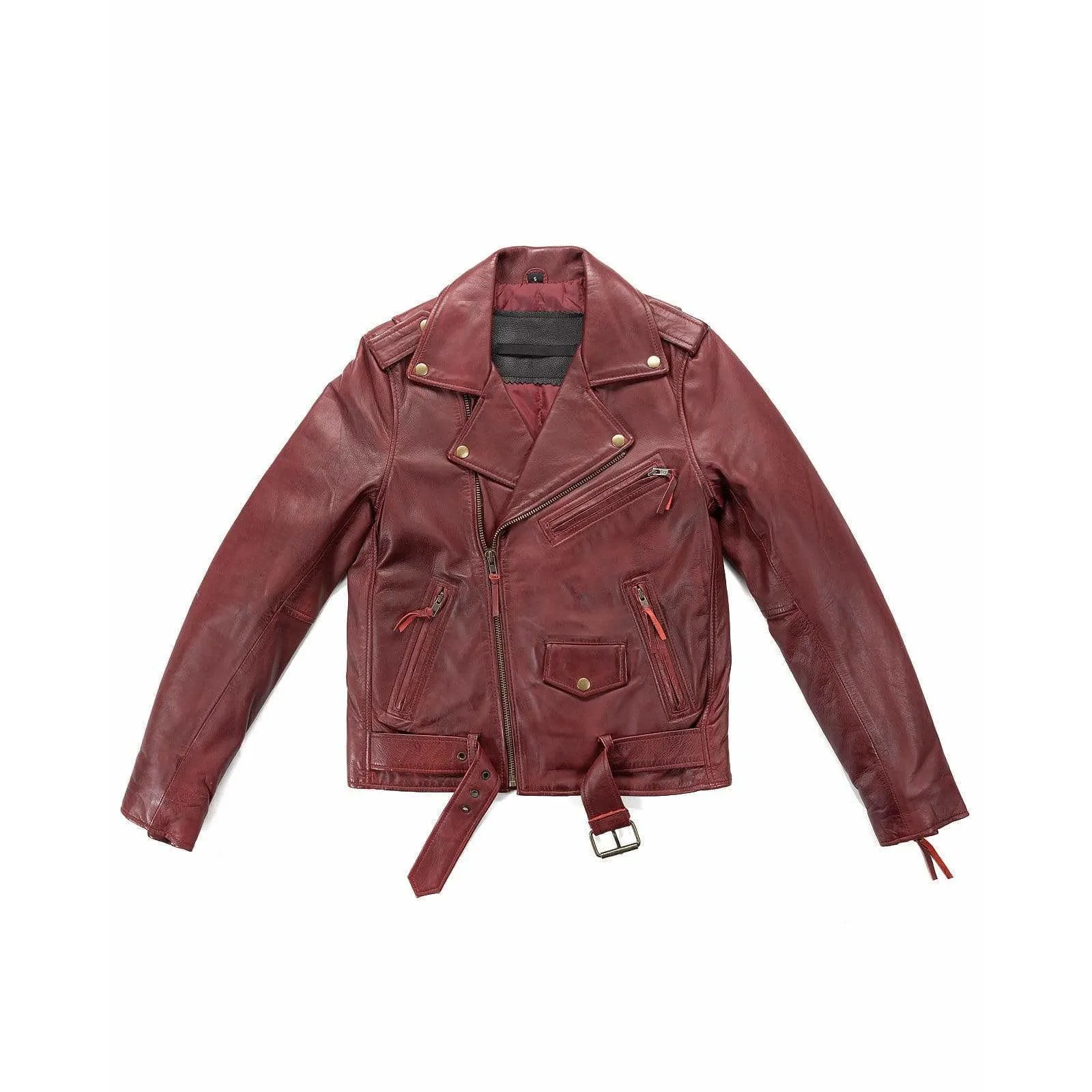 Leather Biker Jacket sold by Anastasia
