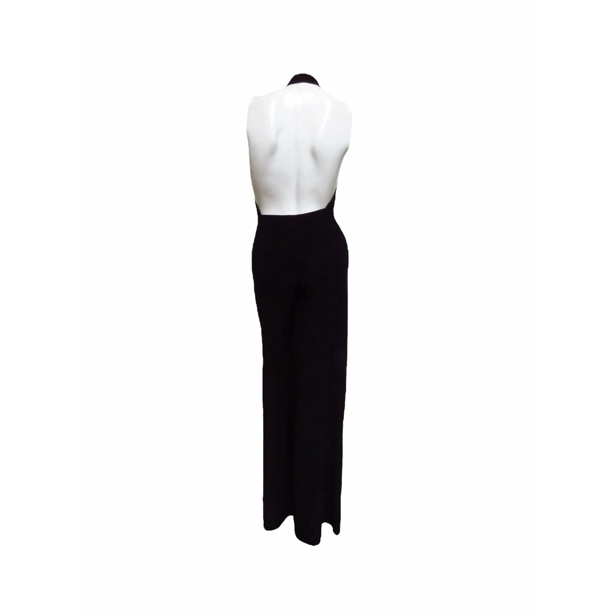 Norma Kamali Cross Halter Jumpsuit sold by Anastasia product image thumbnail 3